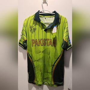 NWT Authentic Pakistan ICC Cricket World Cup 2015 CA Sports Jersey